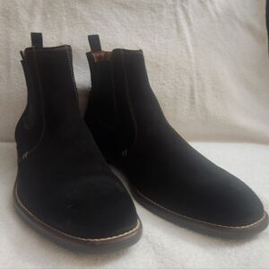 Lloyd Hasco Schwarz Suede Chelsea Boots, M11, Germany